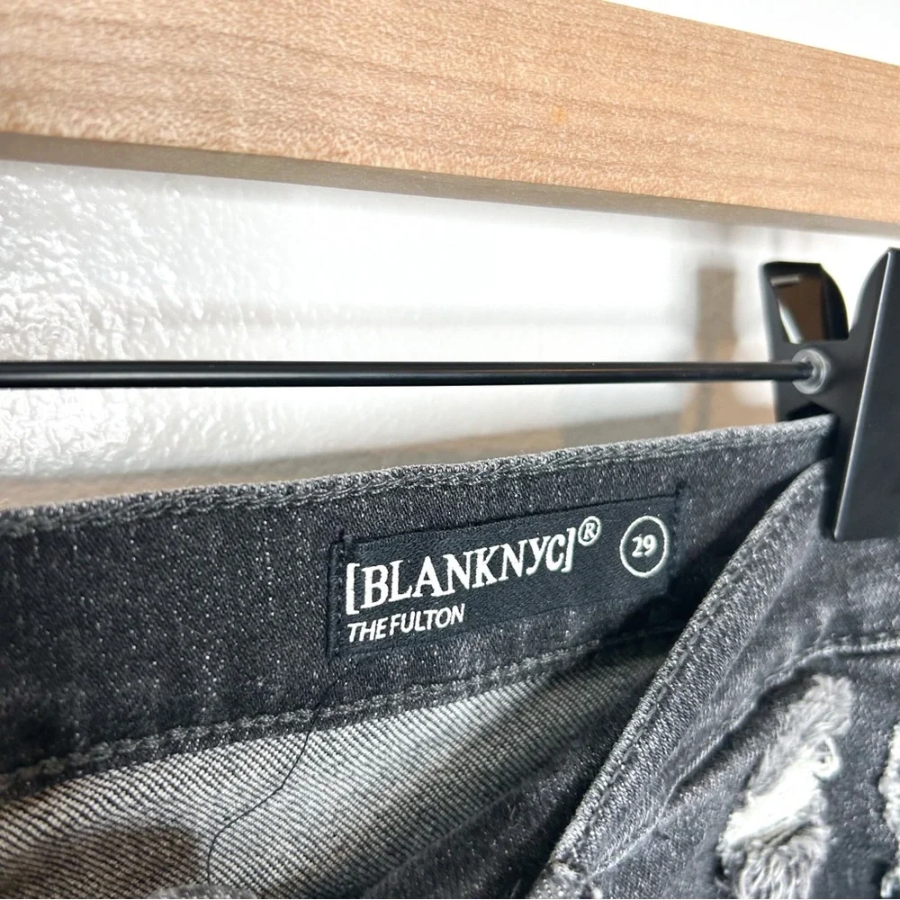 BLANK NYC Womens‎ The Fulton Shorts Distressed Denim Shorts 29